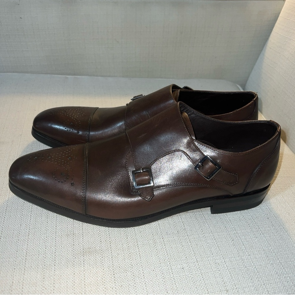Nettleton Florence-N Double Monk Strap Cafe Size … - image 5